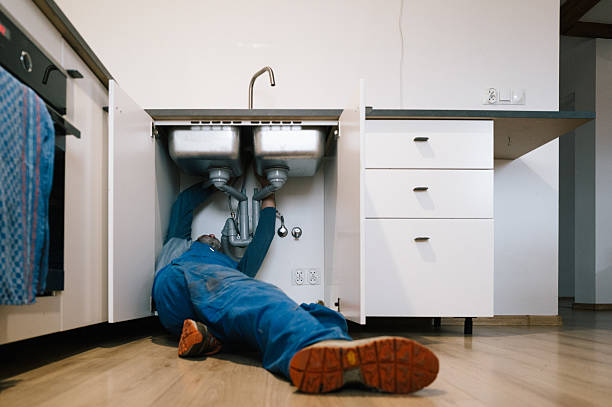 Professional Plumbing technician working in Everett, MA